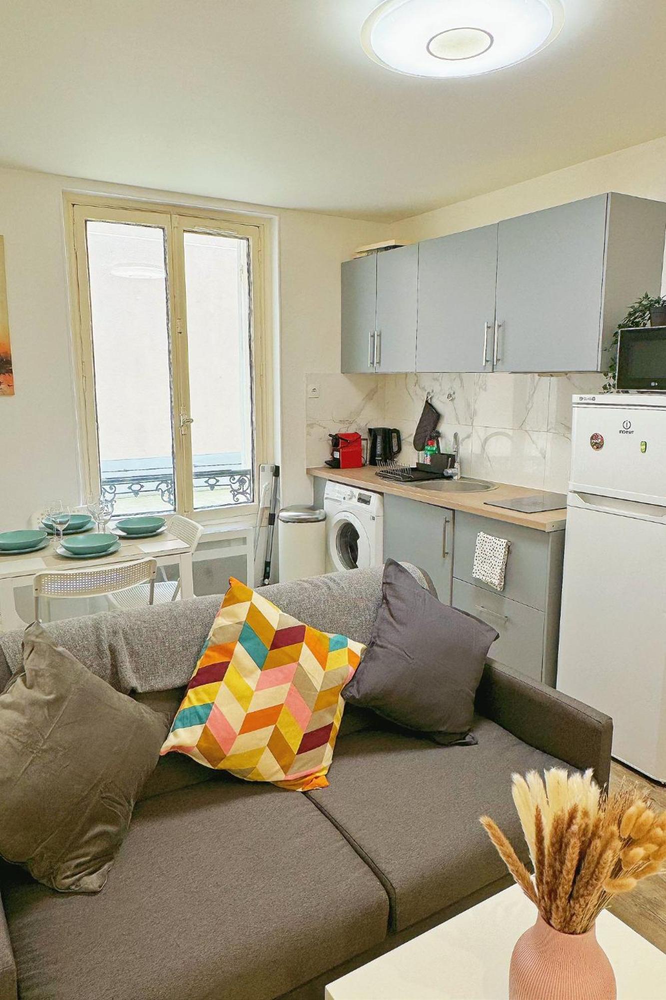 2 Minutes Metro Pasteur Paris 15Th Cosy Apartment Free Parking Bagian luar foto