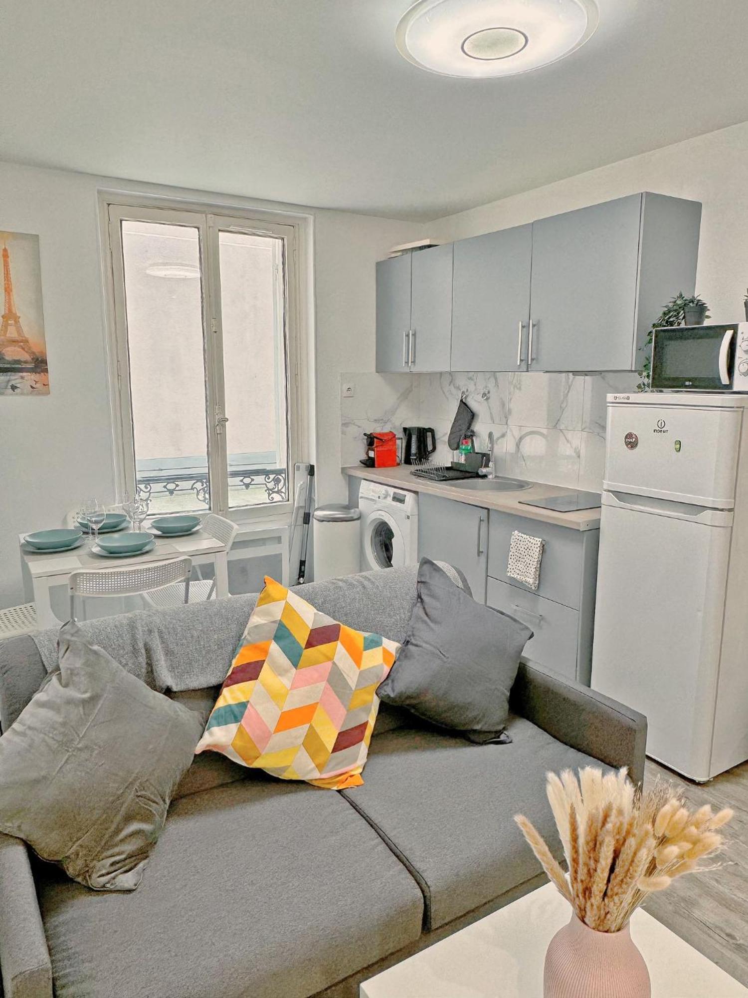 2 Minutes Metro Pasteur Paris 15Th Cosy Apartment Free Parking Bagian luar foto